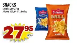 Matdax Estrella snacks erbjuda