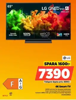 Power LG 4K Smart-TV erbjuda