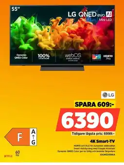 Power LG 4K Smart-TV erbjuda