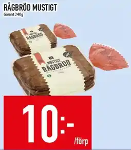 Matdax Garant rågbröd mustigt erbjuda