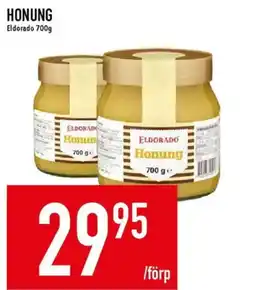 Matdax Eldorado honung erbjuda