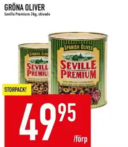 Matdax Seville Premium gröna oliver erbjuda
