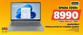 Power Lenovo IdeaPad Slim 3 erbjuda