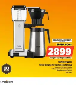 Power Moccamaster kaffebryggare erbjuda