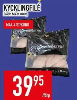 Matdax Kycklingfile erbjuda
