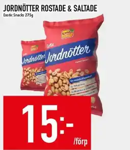 Matdax Exotic Snacks Jordnötter erbjuda