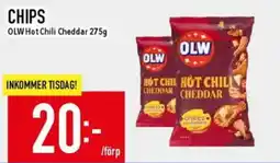 Matdax Olw hot chili cheddar erbjuda