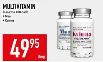Matdax Biosalma multivitamin erbjuda