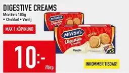 Matdax McVities digestive creams erbjuda