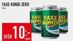 Matdax Faxe Kondi Zero erbjuda