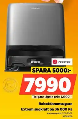Power Roborock Robotdammsugare erbjuda