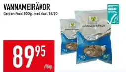 Matdax Vannameiräkor erbjuda