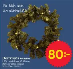 DollarStore Dörrkrans Kotikulta erbjuda