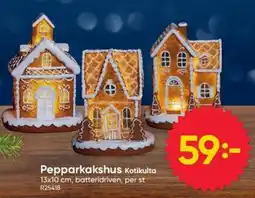DollarStore Pepparkakshus Kotikulta erbjuda