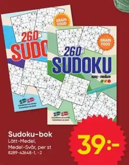 DollarStore Sudoku-bok erbjuda