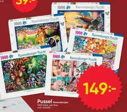 DollarStore Pussel Ravensburger erbjuda