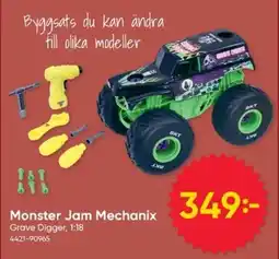 DollarStore Monster Jam Mechanix Grave Digger erbjuda