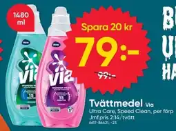 DollarStore Via Tvättmedel erbjuda