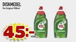 Din Mat Yes diskmedel original erbjuda
