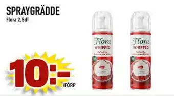 Flora spraygrädde