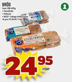 Din Mat Fazer bröd erbjuda