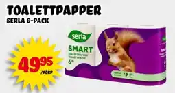 Nelins Serla toalettpapper erbjuda
