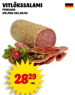 Nelins Vitlöks salami erbjuda