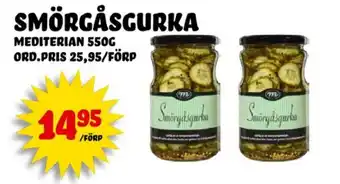 Nelins Smörgåsgurka erbjuda