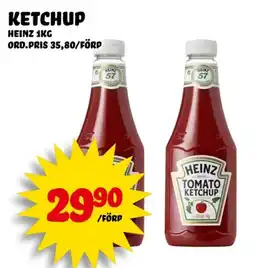 Nelins Heinz ketchup erbjuda