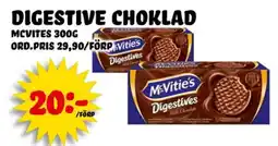 Nelins McVities digestive choklad erbjuda