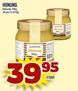 Nelins Eldorado honung erbjuda