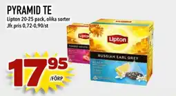 Nelins Lipton pyramid te erbjuda