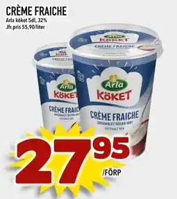 Nelins Arla köket crème fraiche erbjuda