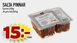Nelins Salta pinnar erbjuda