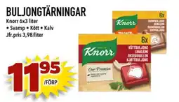 Nelins Knorr buljongtärningar erbjuda