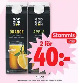 ICA Maxi God Morgen juice erbjuda