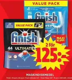 ICA Maxi Finish maskindiskmedel erbjuda