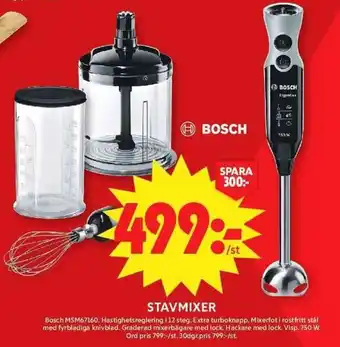 ICA Maxi Bosch Stavmixer erbjuda