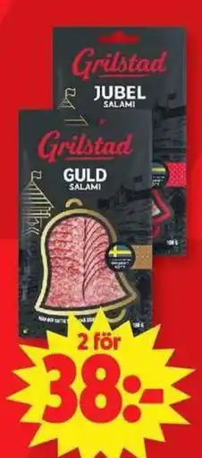 ICA Maxi Grilstad guld salami erbjuda