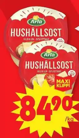 ICA Maxi Arla hushållsost erbjuda