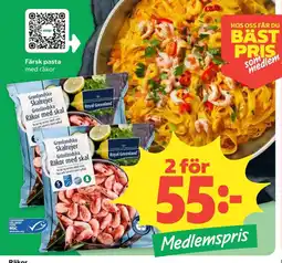 Coop Royal Greenland Räkor med skal erbjuda