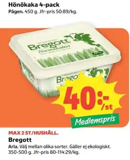 Coop Arla Bregott erbjuda
