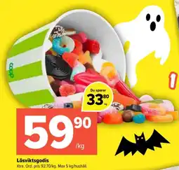 Coop Extra Lösviktsgodis erbjuda