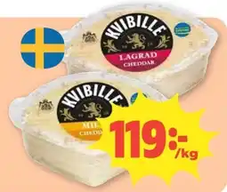 Coop Kvibille cheddar erbjuda