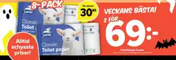 Coop Extra Lambi toilet paper erbjuda