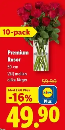 Lidl Lidl Premium Rosor erbjuda