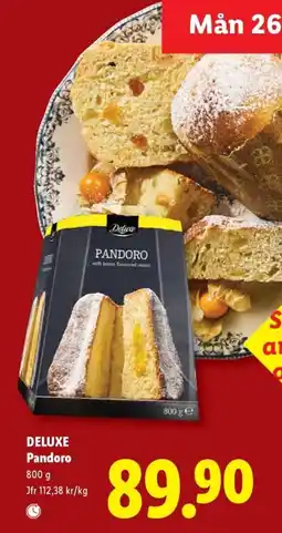 Lidl Deluxe Pandoro erbjuda