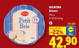 Lidl Milbona Petit Brie erbjuda