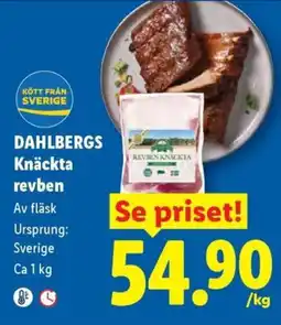 Lidl Dahlbergs knäckta revben erbjuda