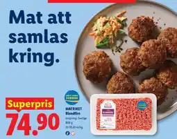 Lidl Matriket blandfär erbjuda